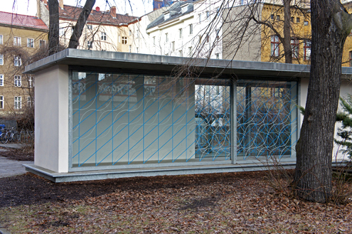 Pavillon am Milchhof artspring Der Stadtbezirk wird Galerie