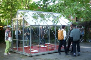 2026 artspring berlin Festivaleröffnung, Ausstellungsort Superbien im Milchhof. Foto: artspring / Sandra Köpke
